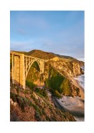 Bixby Creek Bridge On Highway One | Erstellen Sie Ihr eigenes Plakat