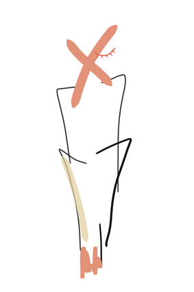 Pink Abstract Fashion Art